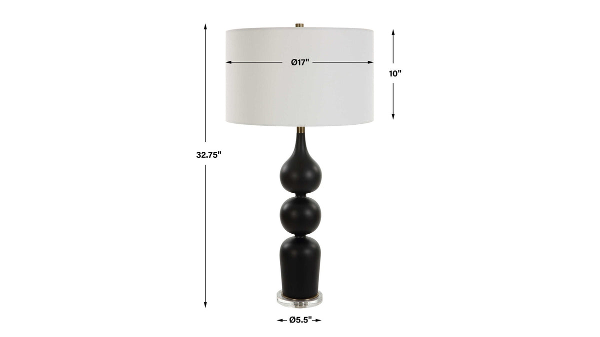 Caviar - Table Lamp - Black