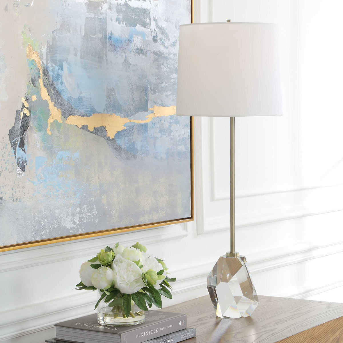 Valentina - Cordless Led Buffet Lamp - Gold