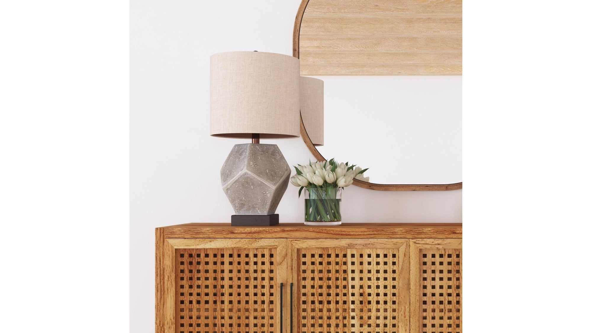 Wallace - Table Lamp - Gray