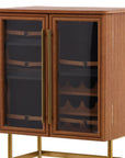 Caldwell - Bar Cabinet - Light Brown