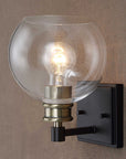 Kent - Edison 1 Light Sconce - Black