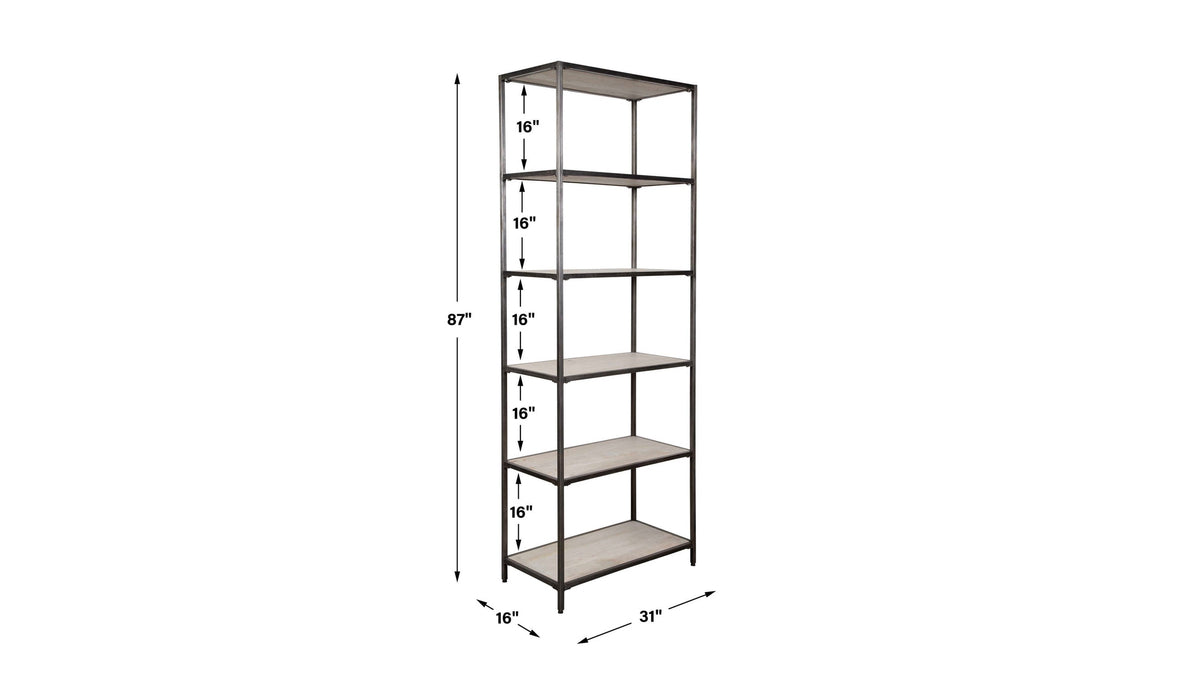 Baldwin - Industrial Etagere - Black