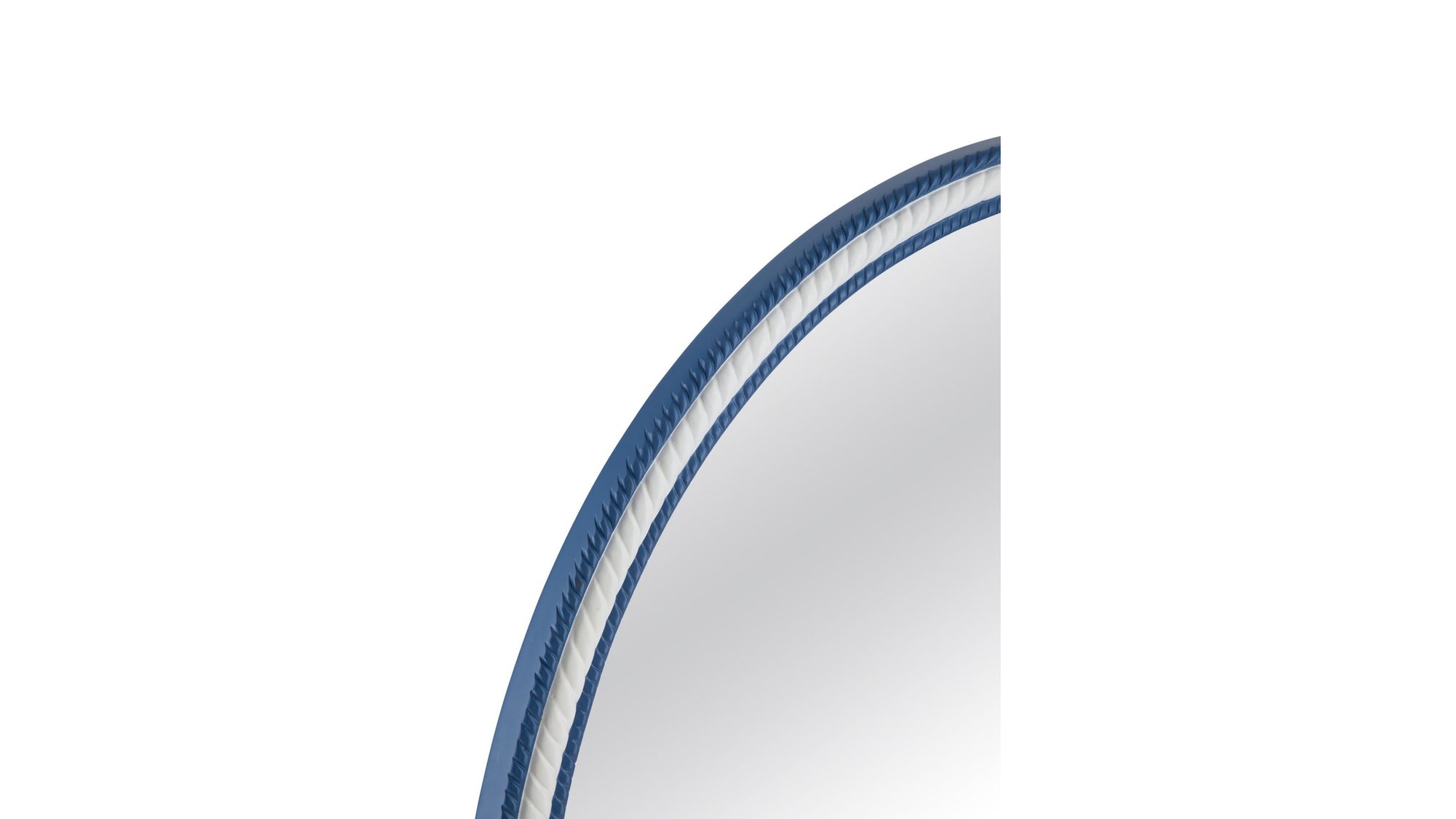 Straits - Wall Mirror - Blue