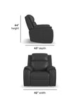 Ziggy - Power Recliner With Power Headrest, Lumbar, Heat & Massage