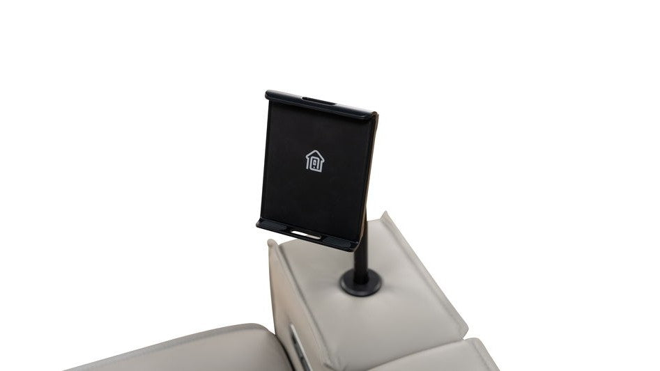 Odessey - Power Console Loveseat Recliner With Power Headrest, Power Lumbar, Heat And Massage