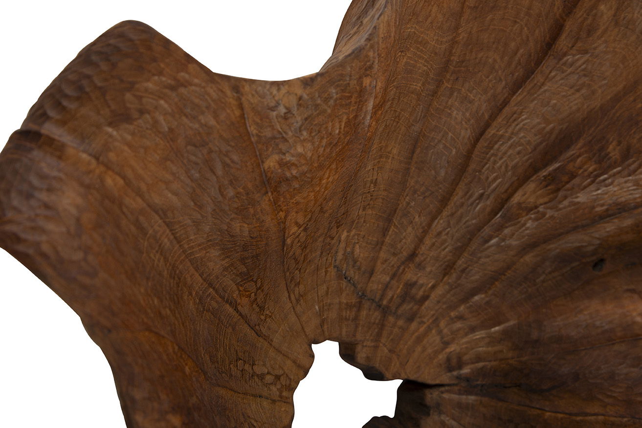 All Teak Bowl - Dark Brown