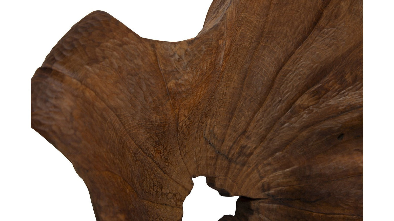 All Teak Bowl - Dark Brown