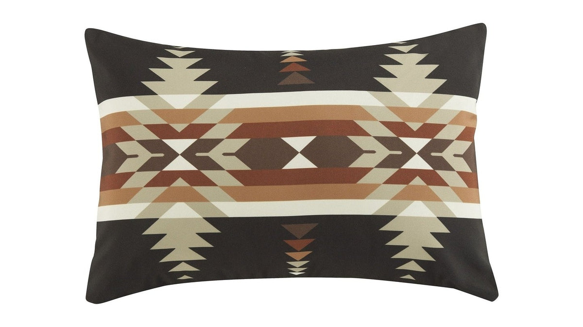 Outdoor Pillow - Yosemite Indoor/Outdoor Pillow 2 Per Carton - Black / Tan