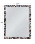 Kervo - Wall Mirror - Black / Cream