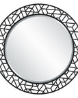 Mosaic - Metal Round Mirror