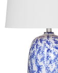Mila - Table Lamp - Blue / Cream