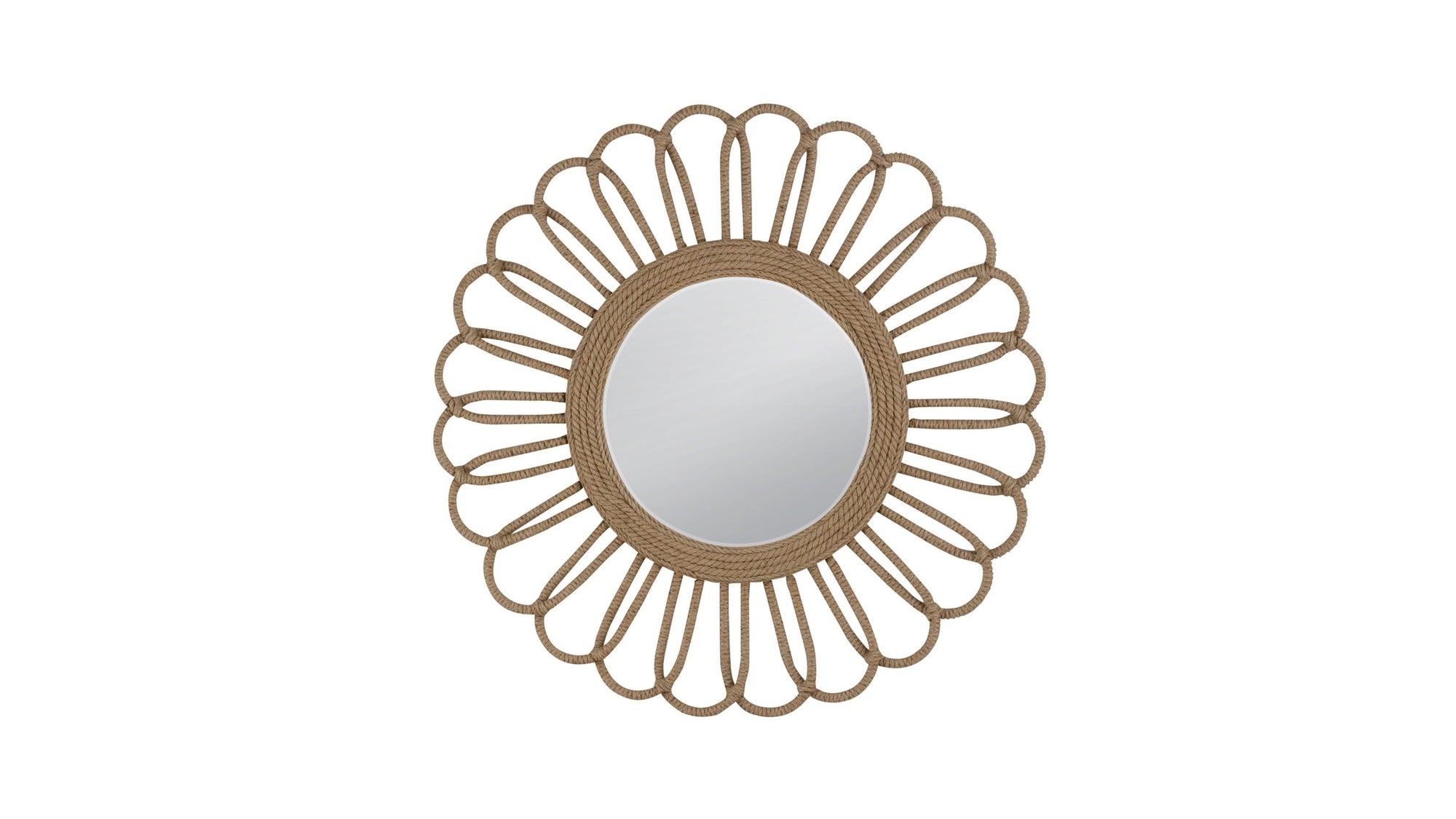 Naples - Wall Mirror - Brown