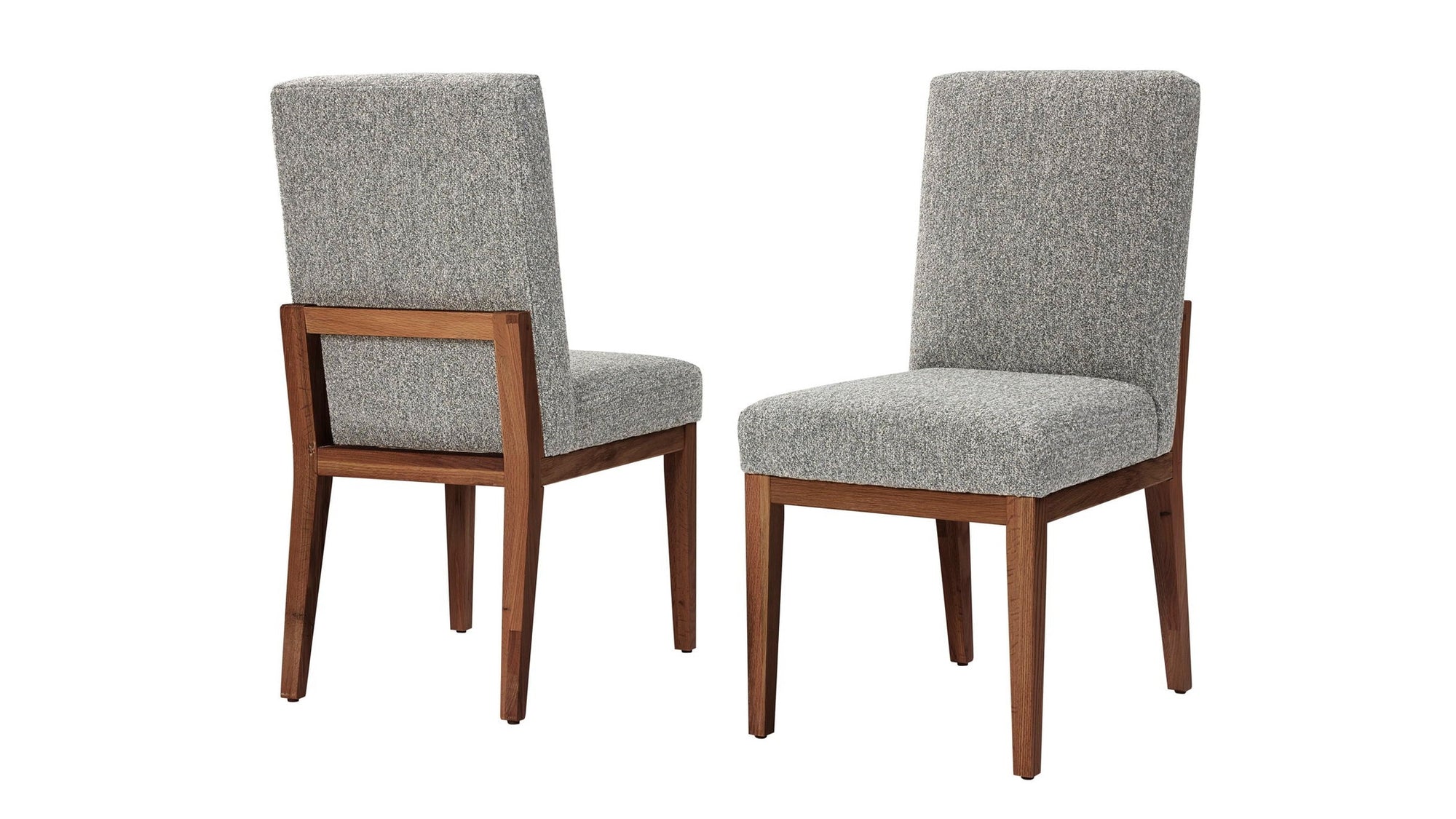 Dovetail - Upholstered Side Chair - Natural Legs