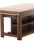 Spencer - Island - Dark Brown / Beige