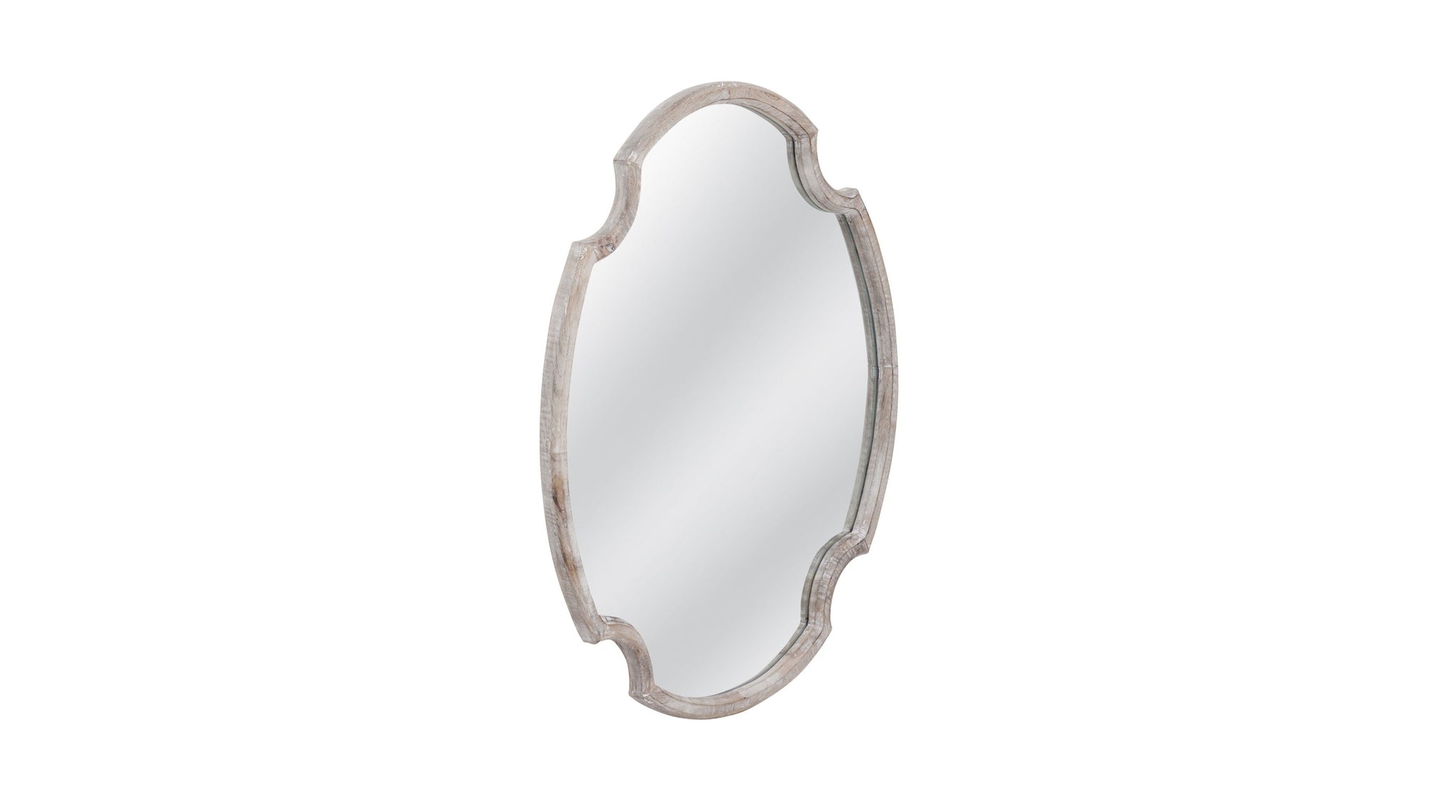 Fairvale - Wall Mirror - White Wash