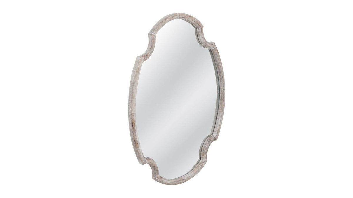Fairvale - Wall Mirror - White Wash
