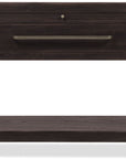Driftwood - One-Drawer Nightstand With Stone