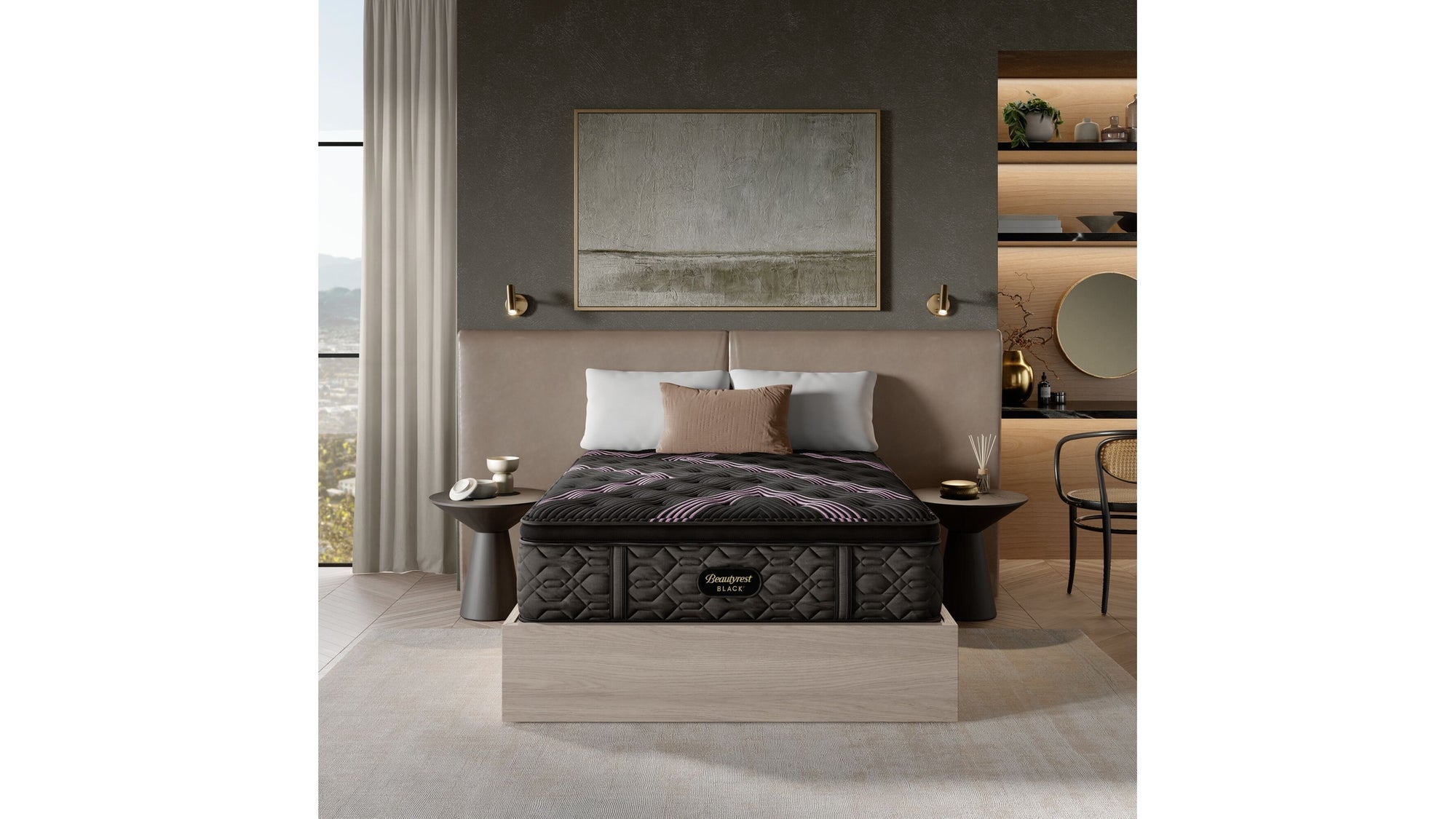 Beautyrest Black - 16.5" Series Two Medium Pillow Top Mattress