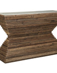 Stackers - Marble Console - Dark Brown