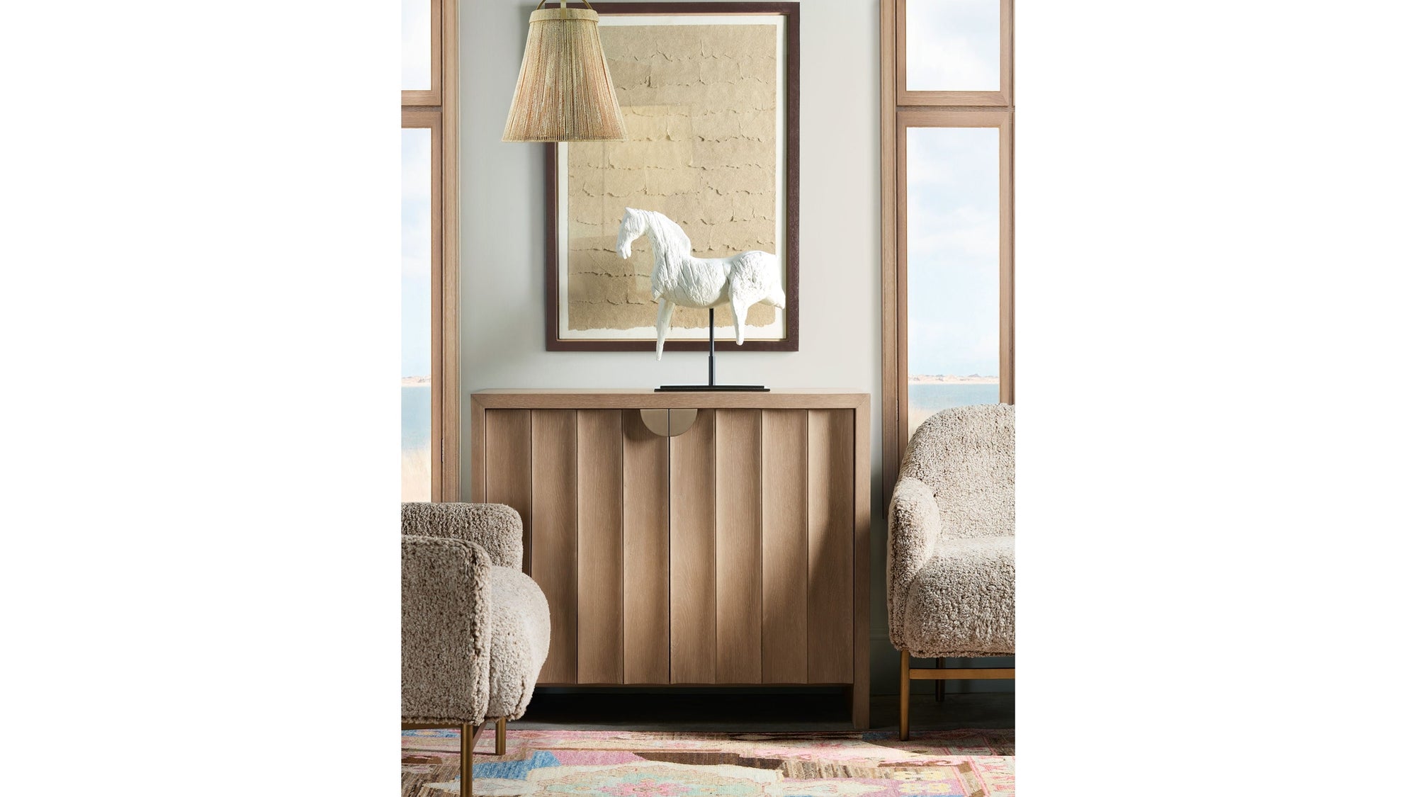 Commerce And Market - Willow Accent Cabinet - Light Wood