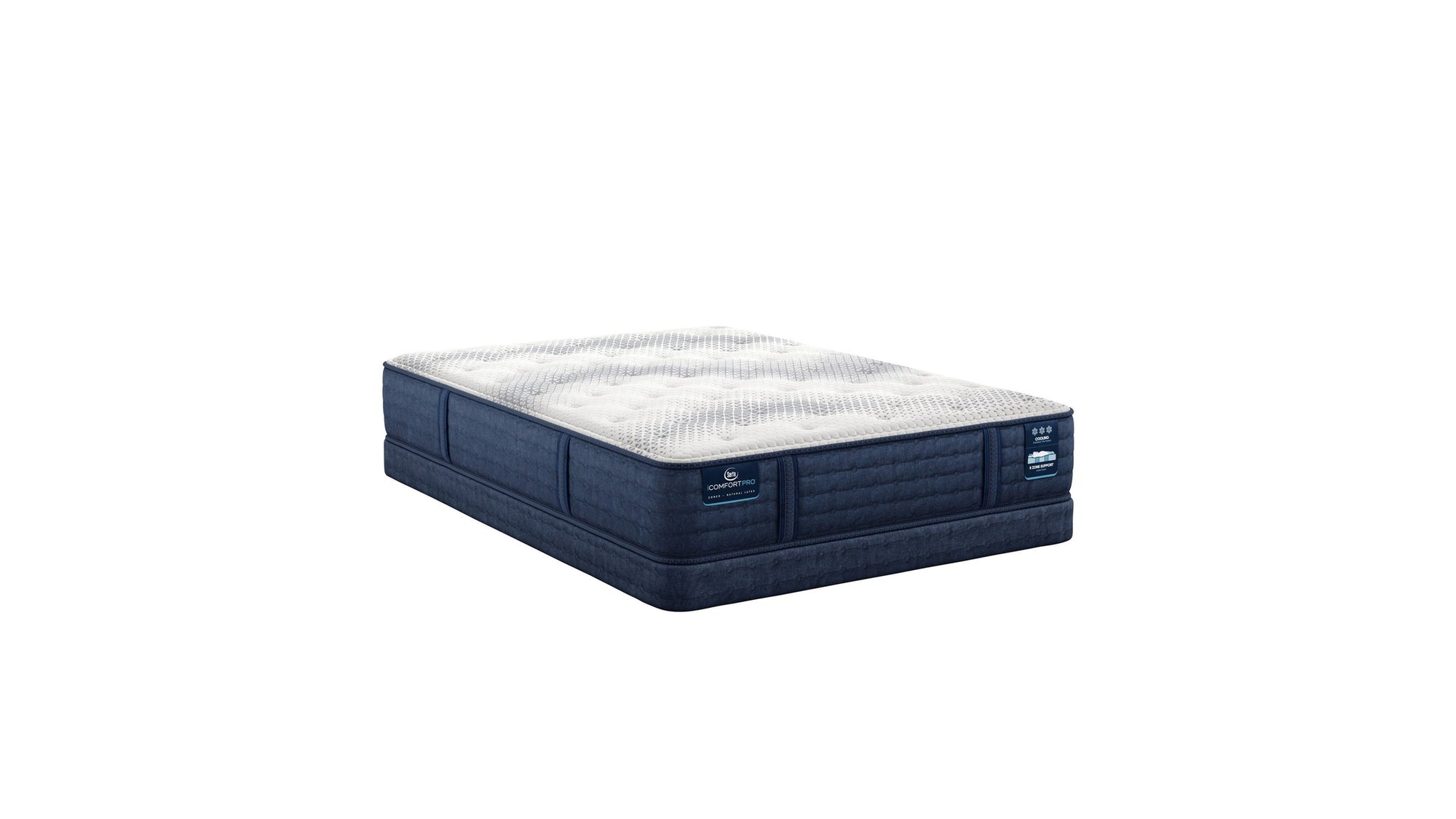 iComfortPro - 13" Ambrose Latex Foam Plush Mattress