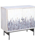 Zooey - Hall Cabinet - White Wash Mango