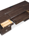 Work Your Way - House Blend Computer Credenza - Dark Brown