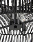 Suva - 4 Light Rope Pendant - Black