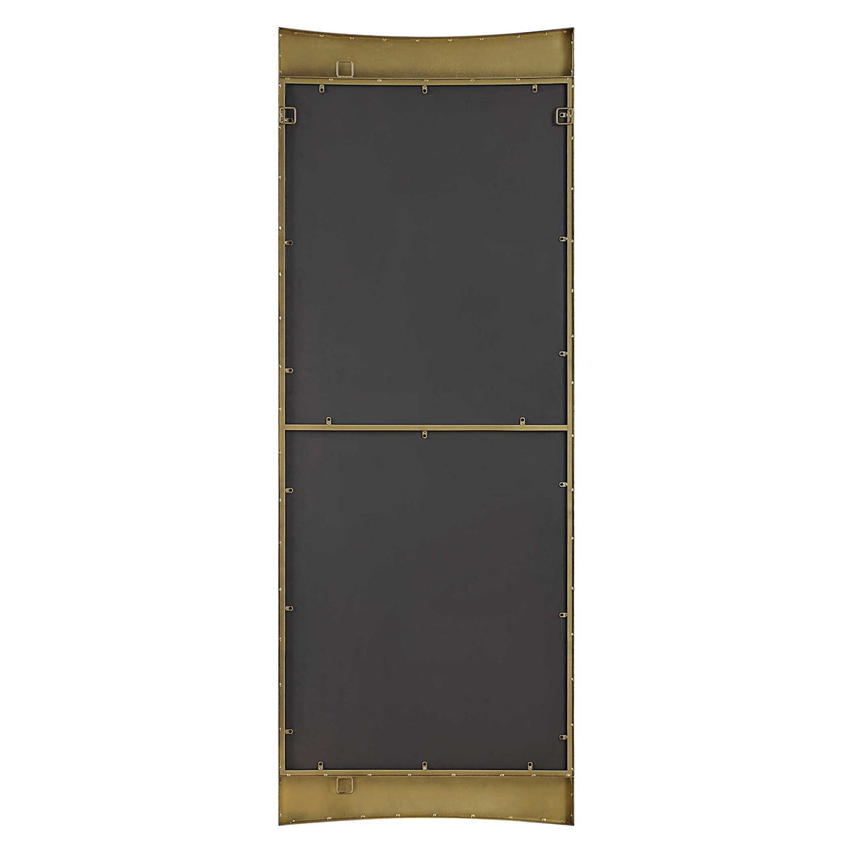 Russo - Oversized Modern Mirror - Light Brown