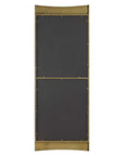 Russo - Oversized Modern Mirror - Light Brown