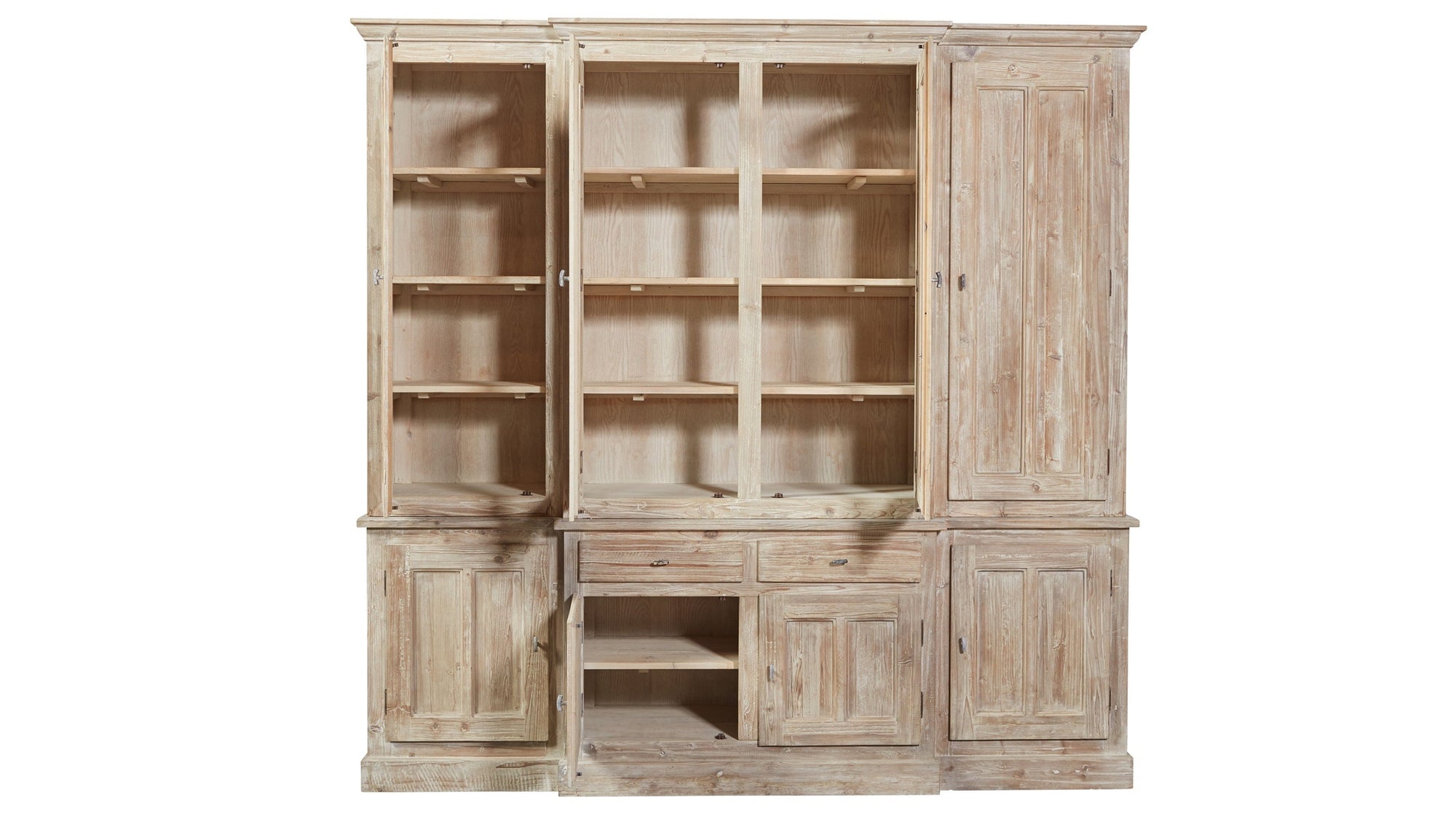 Wainscott - Display Cabinet - Beige