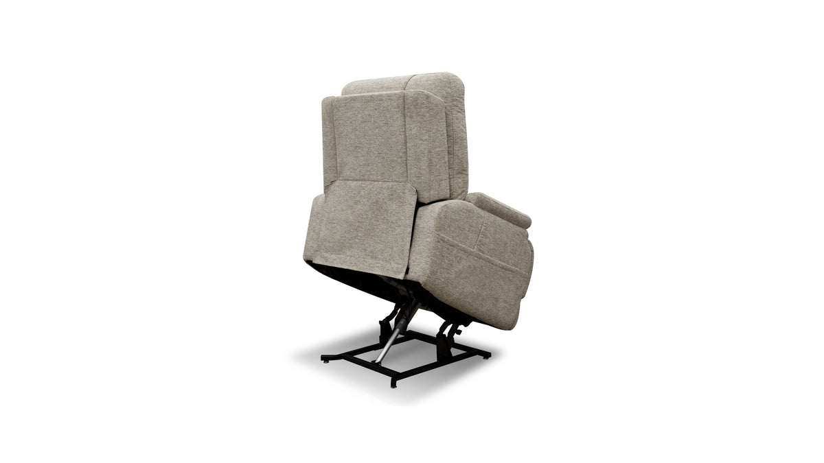 Zecliner Model 2+ - Power Lift Recliner With Power Headrest, Lumbar, Heat &amp; Massage