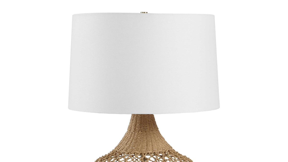 Samori - Rattan Table Lamp - Woodtone