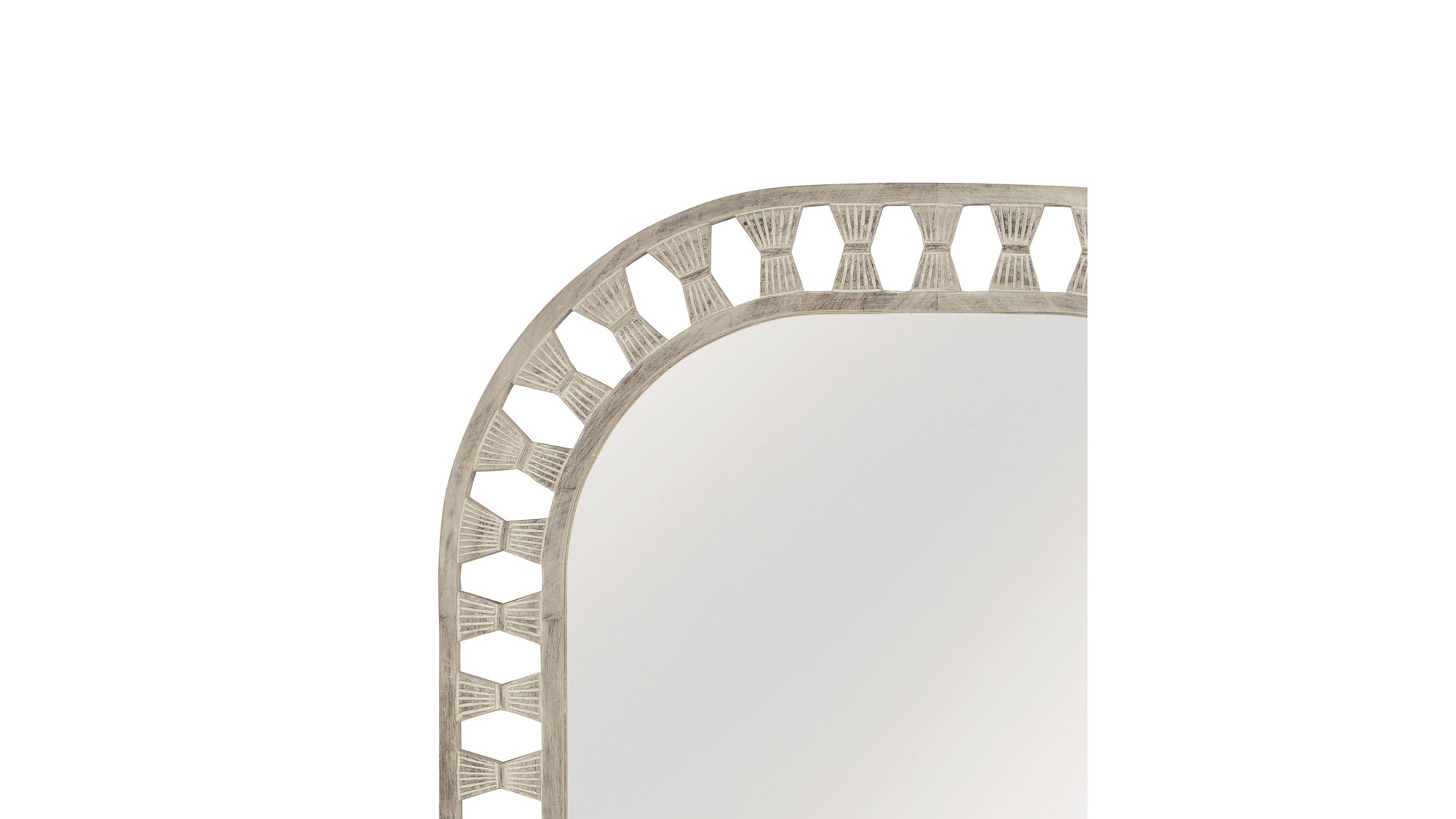 Enya - Wall Mirror - Beige