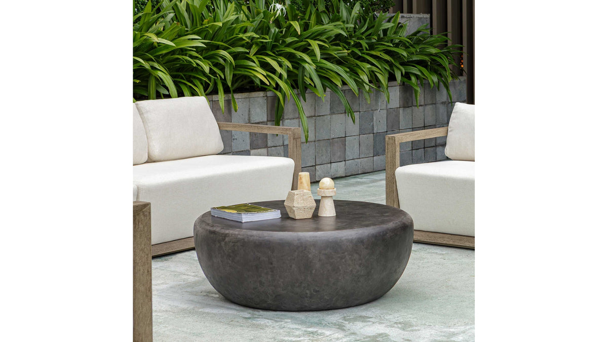 Jones - Outdoor Coffee Table - Black