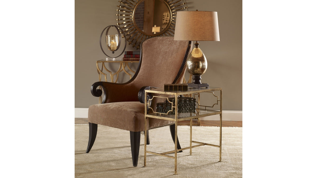 Genell - Side Table - Gold