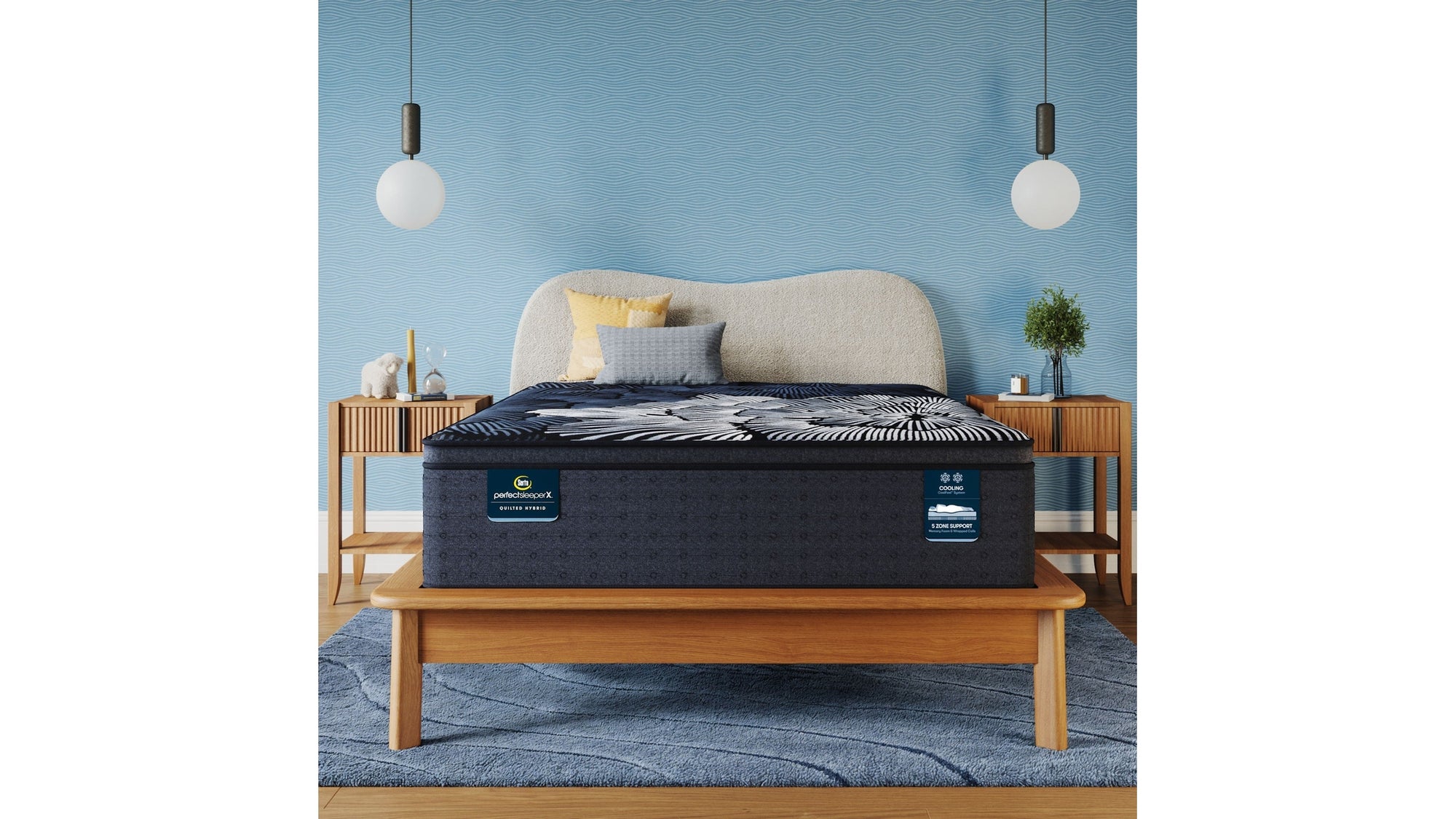 Perfect Sleeper X - 15" Max Hybrid Plush Pillow Top Mattress