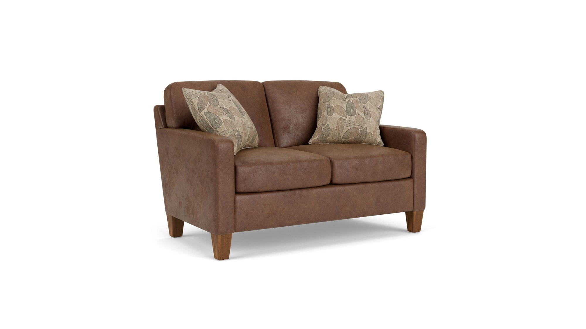 Moxy - Fabric Loveseat With Straight Track Arms