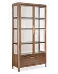 Eleana - Display Cabinet - Medium Wood