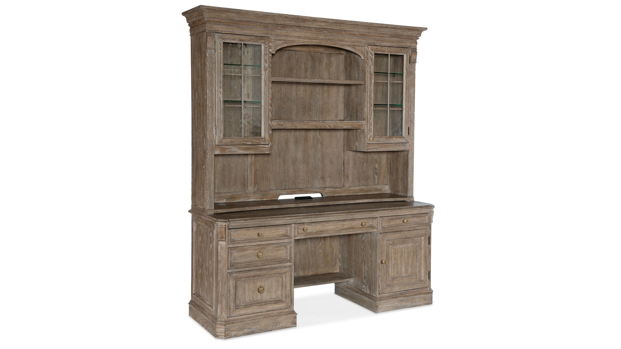Sutter - Computer Credenza - Light Brown