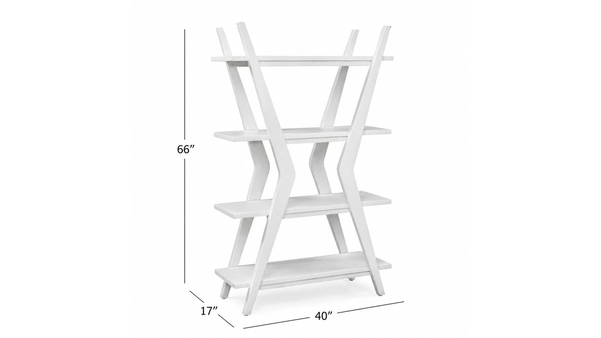 Stratton - Etagere - Semi Gloss White
