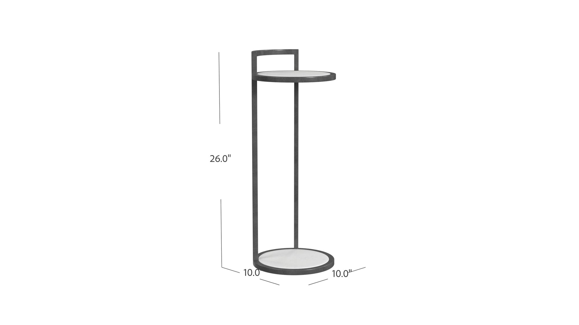 Surrey - Scatter Table - Black