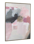 Process - Framed Abstract Art - Black / Gold / Gray / Green / Pink / Purple / White