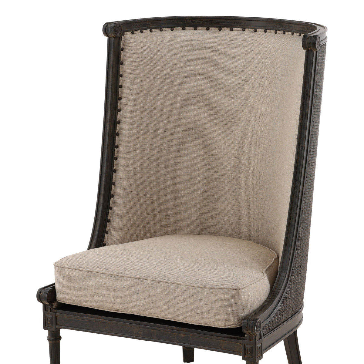 Kingsley - Occasional Chair - Black / Beige