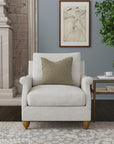 Veda - Fabric Chair With Nailhead Trim