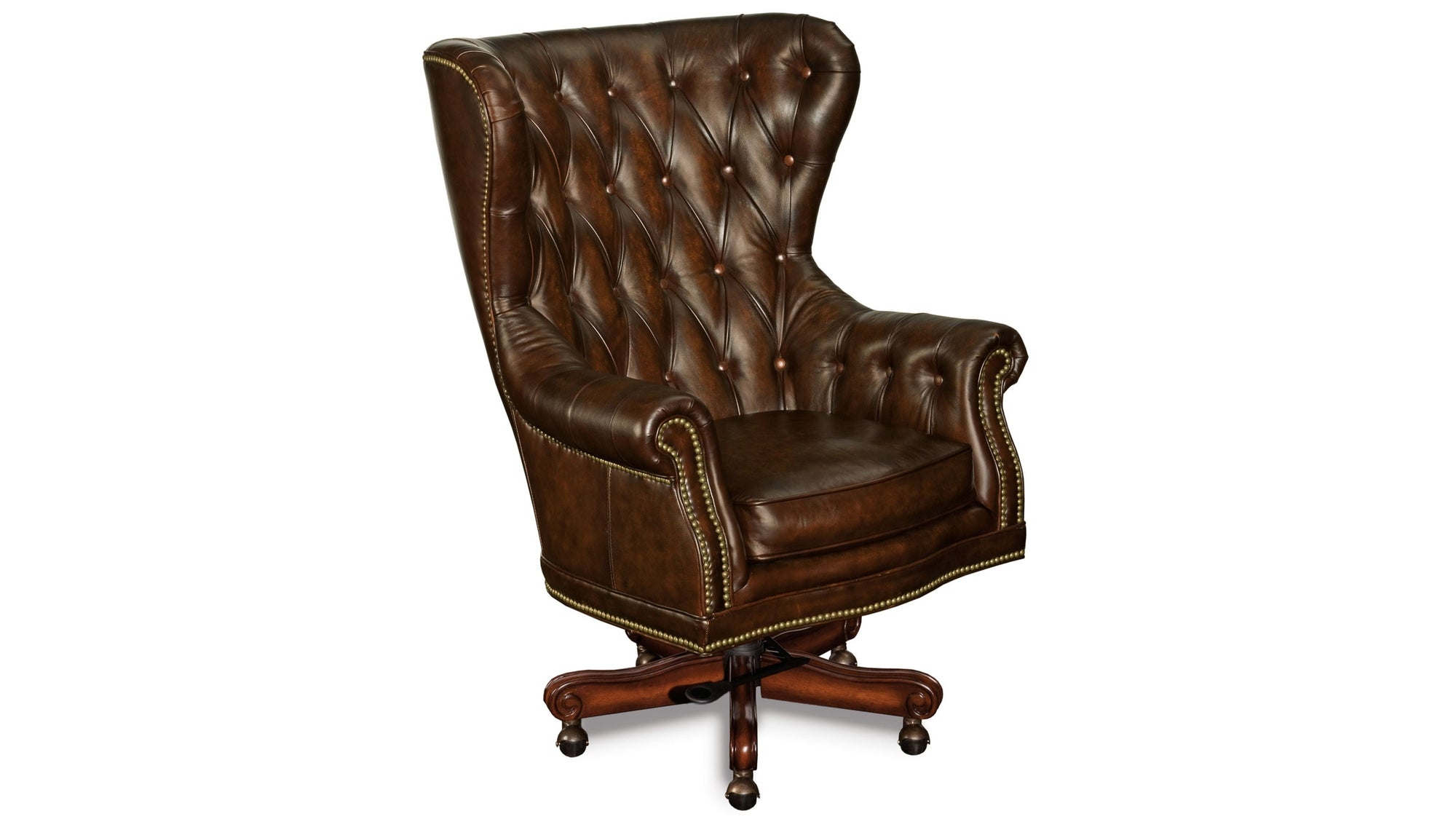 EC - Erin Executive Swivel Tilt Chair - Dark Brown