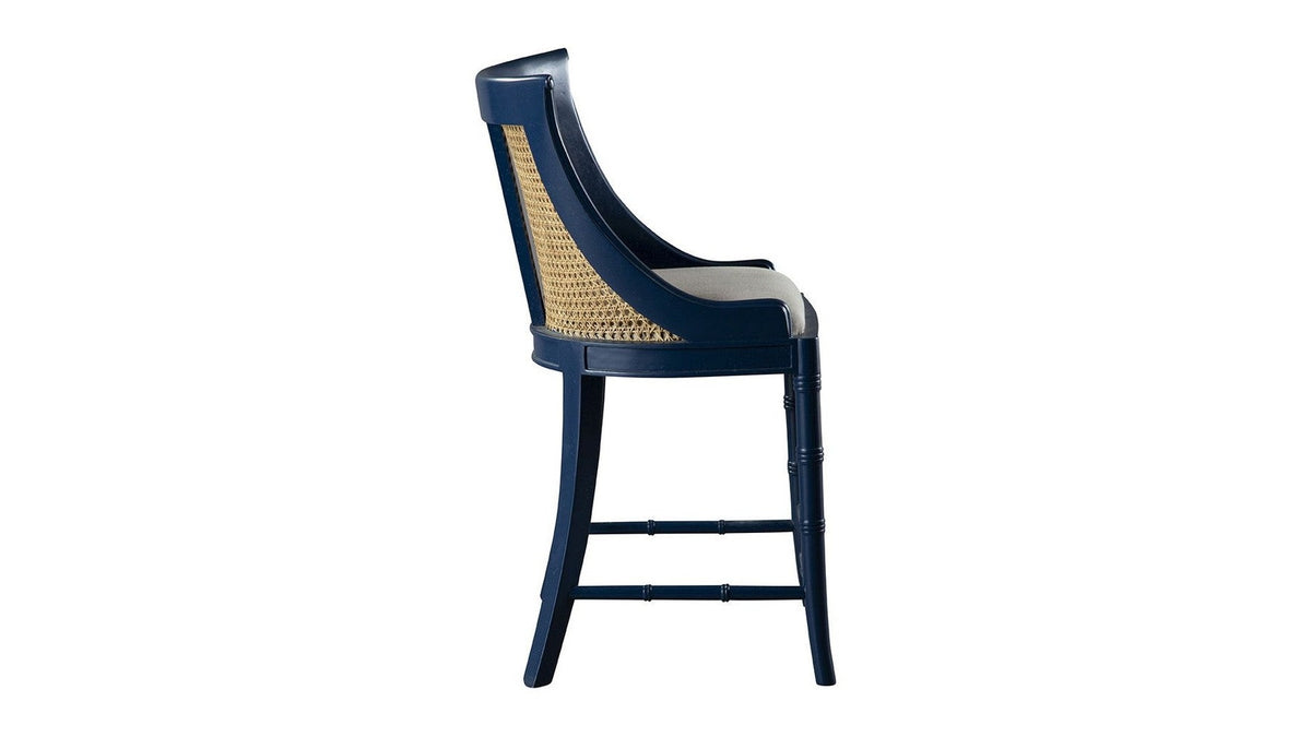 Spoonback - Counter Stool Set of 2 - Blue
