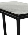 Mateo - Glass Top Accent Table - Black