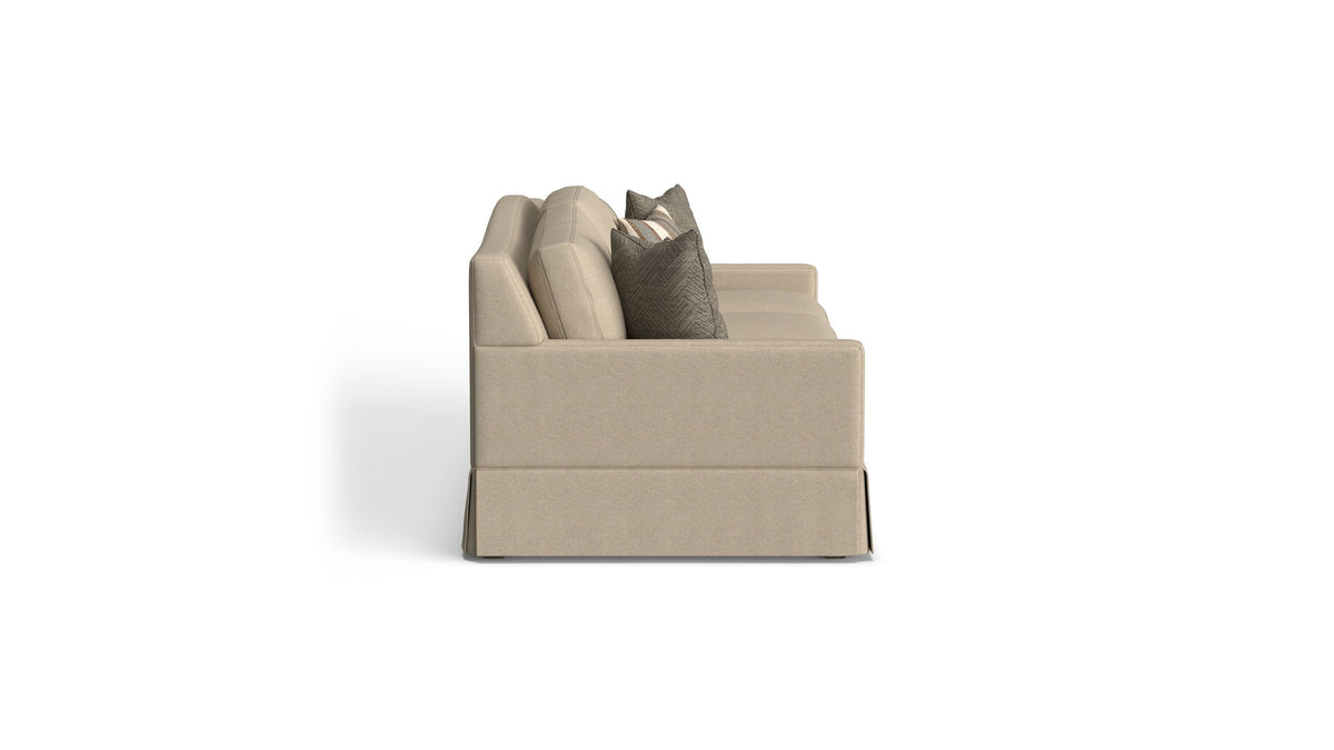 Lottie - Fabric Sofa With Skirt Trim