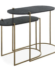 Aztec - Wood Nesting Tables (Set of 2)